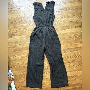 Faded black jumpsuit